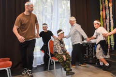В Библиотечно-культурном центре «Батискаф» в Кронштадте прошла развлекательная программа «Как хорошо под мирным небом жить»