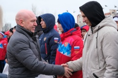 Призывники спортивной роты Фрунзенского района пополнили ряды вооруженных сил РФ