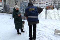 Рейд по местам выгула собак провели в Кировском районе
