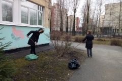Благоустроена территория детского сада на проспекте Славы