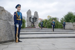 Во Фрунзенском районе почтили память десантников, погибших при исполнении воинского долга