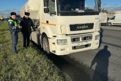 Во Фрунзенском районе проходит профилактическое мероприятие, направленное на предупреждение ДТП с участием грузового транспорта