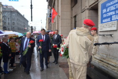 Память жертв блокады почтили в Петербурге