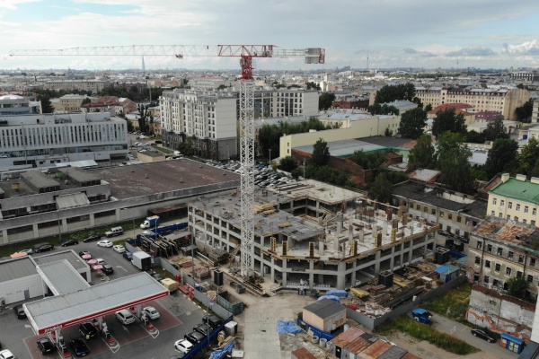 Госстройнадзор Санкт‑Петербурга не выявил нарушений при строительстве гостиницы на Синопской набережной