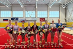 В Северной столице состоялись первые Всероссийские соревнования по спортивной гимнастике памяти абсолютной чемпионки Олимпийских игр Елены Шушуновой