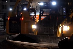 В Калининском районе проверили готовность коммунальных служб к уборке территории от снега