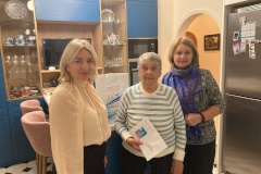 Исполнилось 95 лет жительнице Невского района Жемеркиной Валентине Ивановне