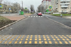 Завершился ремонт на Краснопутиловской улице