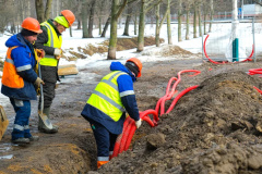 В сквере на месте дуэли Пушкина приступили к реконструкции наружного освещения