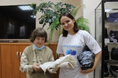 На социально-досуговом отделении для граждан пожилого возраста КЦСОН Центрального района состоялась акция «Доброе сердце»