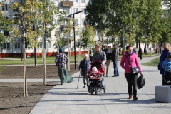 На Витебском проспекте появилось новое общественное пространство