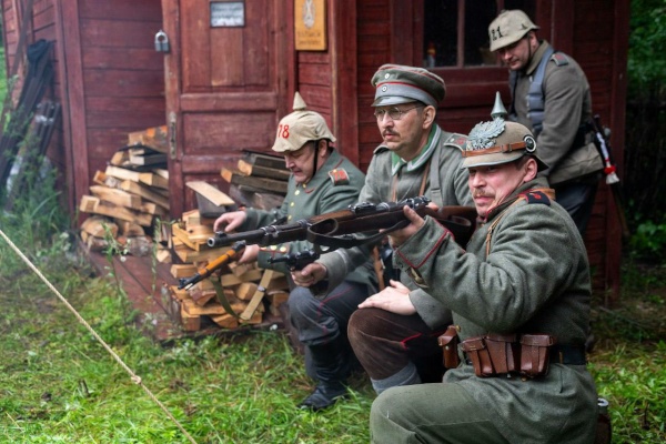В Кронштадте прошёл военно-исторический фестиваль «Броня Первой мировой»