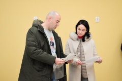 Глава администрации Центрального района Федорова Елена Владимировна проверила, как продвигается ремонт в школе № 308 на улице Бородинской