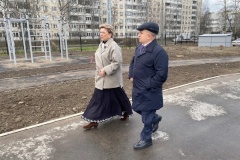 Ход строительства новой школы № 487