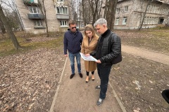 "Инфраструктура для жизни": Заместитель главы администрации Анастасия Пусенкова провела весенний обход квартала