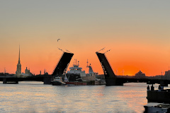 Петербургские мосты в 2024 году развели 2238 раз