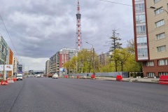На проспекте Медиков обновили дорожное покрытие