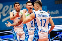 ВК «Зенит» выиграл шестой матч подряд в Суперлиге чемпионата России по волейболу