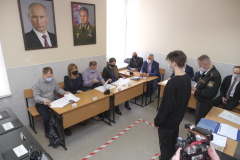 В Выборгском районе начался призыв на военную службу