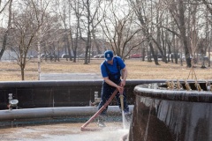 Предприятия инженерно-энергетического комплекса принимают участие в месячнике по благоустройству