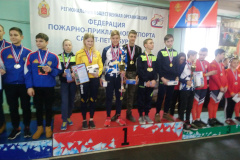 Фрунзенская дружина юных пожарных победила в городских соревнованиях