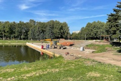 Инспекция выполненных работ парка Авиаторов