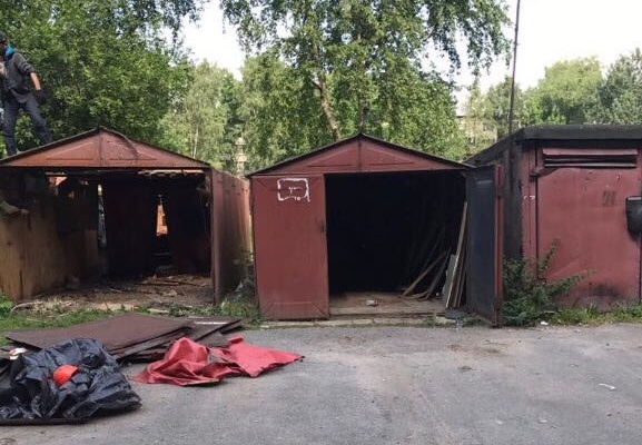 В Невском районе земельные участки освобождены от незаконно размещенного имущества