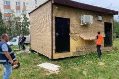 Более одной тысячи квадратных метров городской земли освобождено  от незаконно размещенных нестационарных торговых объектов