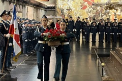 Школьников посвятили в пожарные кадеты