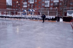 В Кронштадте открылся первый каток