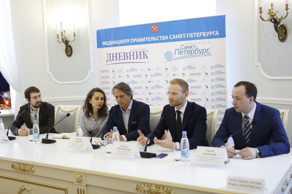 Пресс-конференция, посвященная проведению Международной конференции “Санкт‑Петербург - Барселона: приоритет баланса в городском развитии”
