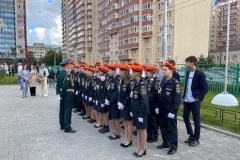 Кадетское движение в Калининском районе пополнилось новым классом МЧС.