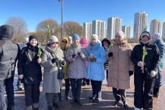 В парке Интернационалистов прошло физкультурное мероприятие, посвящённое Международному женскому Дню