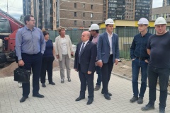 Завершаются работы в школе №163 в Северной Долине.