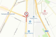 Ограничения и закрытия движения транспорта в связи с дорожными работами