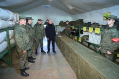 Город обеспечил пункт сбора в  учебном центре Военной академии связи им.Будённого дополнительным снаряжением, необходимым для мобилизованных
