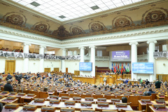 Александр Беглов принял участие в торжественном заседании Межпарламентской Ассамблеи государств – участников СНГ, посвященном 80-летию Победы в Великой Отечественной войне
