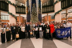 Специальный приз в городском конкурсе получила Ульяна Сороколетова, журналист клуба «Медиа Взгляд» Дома молодёжи «Форпост»