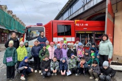 Ученики школы №153 Центрального района познакомились с работой пожарных
