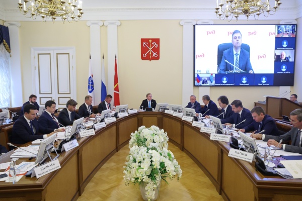 Заседание Координационного совета по развитию транспортной системы Петербурга и Ленинградской области