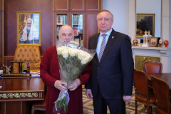 Александр Беглов поздравил митрополита Варсонофия с днём тезоименитства
