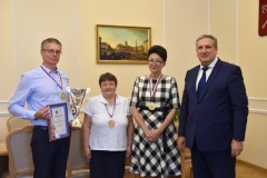 Глава Центрального района Максим Мейксин поздравил призеров спартакиады среди команд администраций районов Санкт‑Петербурга