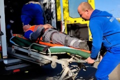 Скорая помощь Петродворцового района приняла участие в учениях по гражданской обороне и защите от чрезвычайных ситуаций