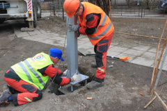 Стартовало строительство наружного освещения в квартале рядом с площадью Балтийских Юнг