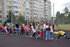 Спортивный праздник "В гостях у бабушки" прошел в Московском районе