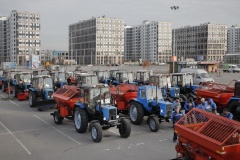 В районе прошла линейка готовности техники к зиме
