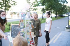 Библиотеки района открыли «Книжные веранды»