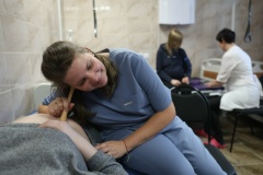 На базе Городской поликлиники № 63 Выборгского района начал работу дневной стационар акушерско‑гинекологического профиля