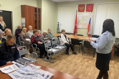 Госавтоинспекция Фрунзенского района выступила перед жителями муниципального округа «Александровский»