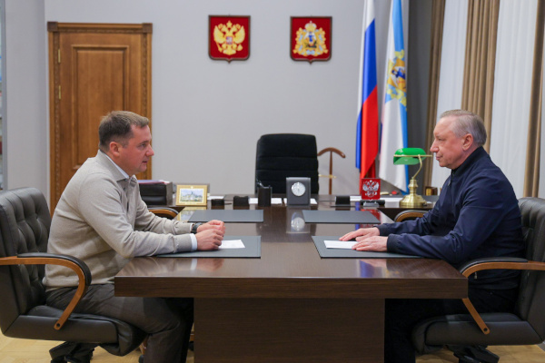 Рабочая встреча с губернатором Архангельской области